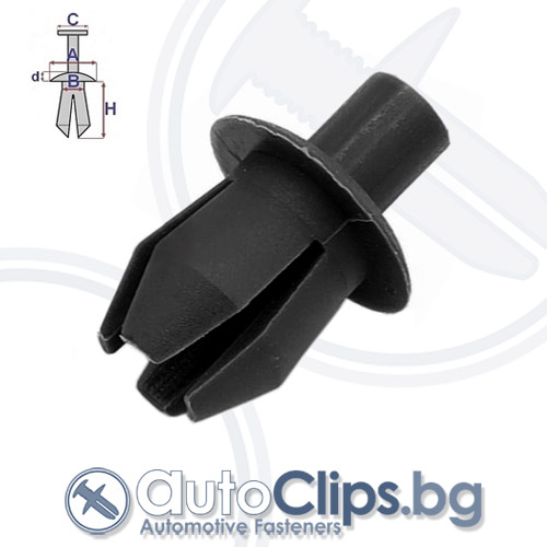 Щипка дюбел за Seat Alhambra 01-10 Щипка дюбел за Seat Alhambra 01-10