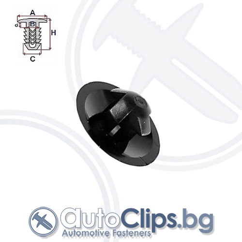 Копка щипка за Skoda Fabia 00-08 Копка щипка за Skoda Fabia 00-08
