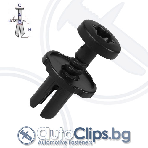 Щипка дюбел за Peugeot Expert II Щипка дюбел за Peugeot Expert II