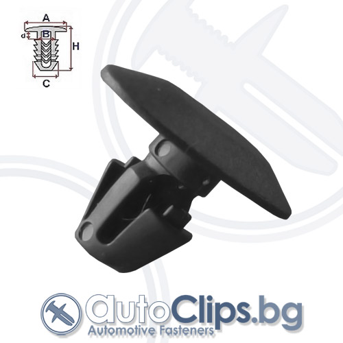 Копка щипка за Peugeot 307 05-08 Копка щипка за Peugeot 307 05-08