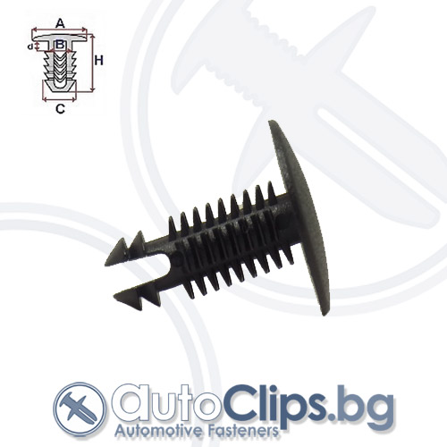 Копка щипка за Fiat Doblo 00-09 Копка щипка за Fiat Doblo 00-09