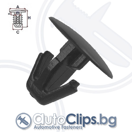 Копка щипка за Honda Accord 03-07
