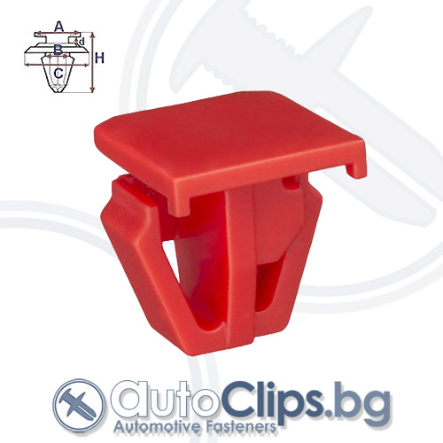 Копка щипка за Honda Civic 95-00 Копка щипка за Honda Civic 95-00