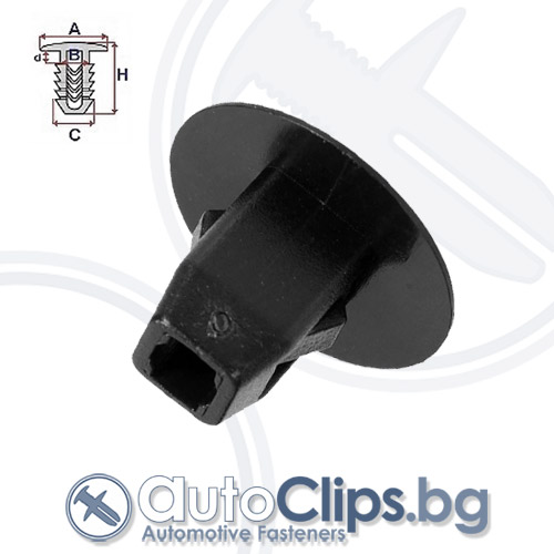 Копка щипка за Honda Accord 03-07