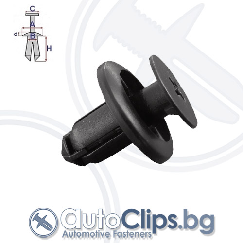 Щипка дюбел за Hyundai Elantra 11-16 Щипка дюбел за Hyundai Elantra 11-16