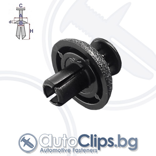 Щипка дюбел за Toyota Camry 11-14 Щипка дюбел за Toyota Camry 11-14
