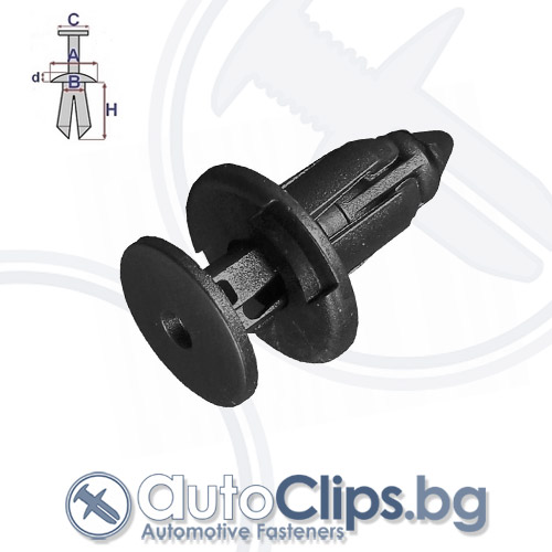 Щипка дюбел за Toyota Camry 06-11 Щипка дюбел за Toyota Camry 06-11