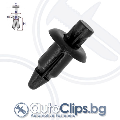 Щипка дюбел за Toyota Camry 06-11 Щипка дюбел за Toyota Camry 06-11