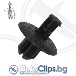 Щипка дюбел за Lexus RX300 330 350 03-08