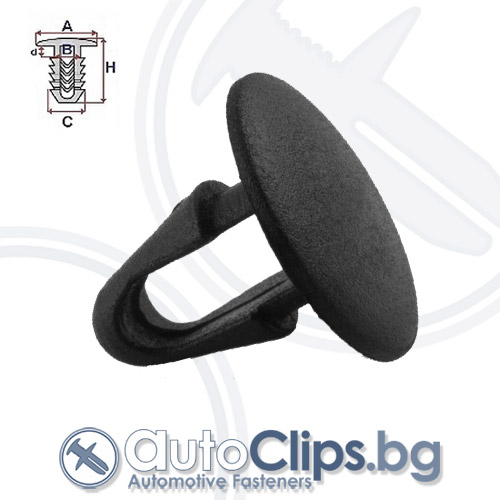 Копка щипка за Toyota Yaris 99-05 Копка щипка за Toyota Yaris 99-05