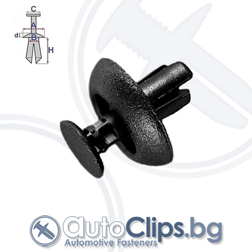 Щипка дюбел за Toyota Camry 06-11 Щипка дюбел за Toyota Camry 06-11