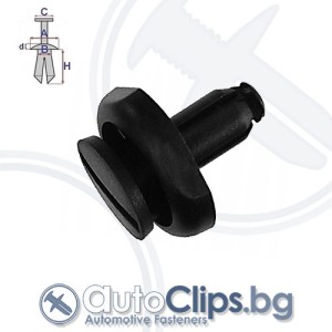 Щипка дюбел за Toyota Yaris 05-11